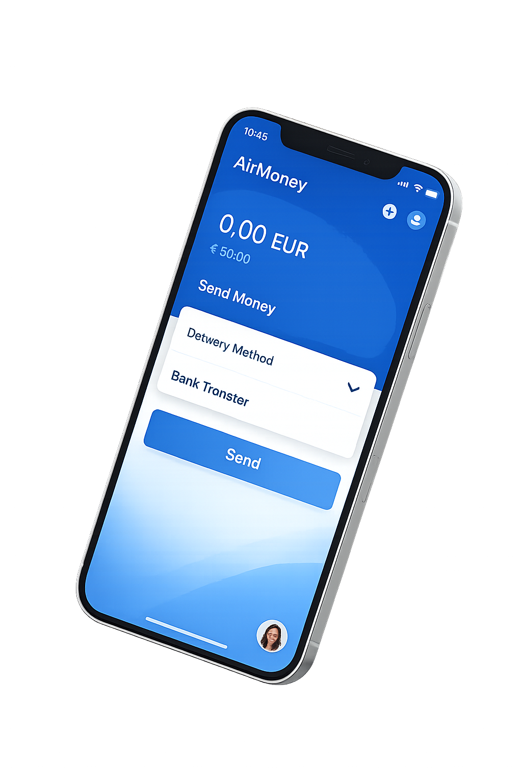 AirMoney mobile app preview